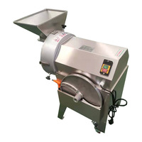 Elektrische groente- en fruitsnijmachine 220V motor aangedreven multifunctionele industriële snijmachine