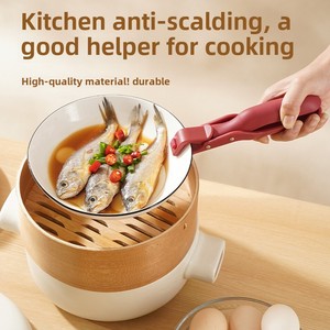 Abrazadera de placa antiescaldado de silicona, abrazadera de cuenco multifuncional para Cocina Casera creativa, pinzas para ollas - Product Image 4