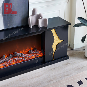 <span class=keywords><strong>Meuble</strong></span> <span class=keywords><strong>TV</strong></span> moderne de luxe 396S 75 78 pouces Italie <span class=keywords><strong>noir</strong></span> <span class=keywords><strong>et</strong></span> <span class=keywords><strong>blanc</strong></span> avec foyer électrique <span class=keywords><strong>LED</strong></span> intégré - Product Image 4