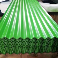 Tôle d'acier galvanisée prépeinte - Panneau de toiture ondulé PPGI, revêtement en zinc, couleur RAL