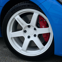 Rines Forjados Estilo TE37 de 15 16 17 18 19 20 Pulgadas 5x112 5x114.3 JDM, Rines Deportivos de Carreras para Civic Type R 370Z GR86 Supra