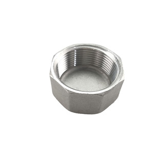 Bouchon hexagonal en acier inoxydable Conan DN, raccord rigide à filetage interne - Product Image 1