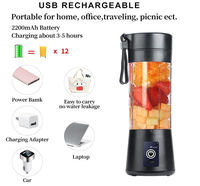 Multifunctionele Mini Usb Type-C Elektrische Blender Oplaadbare Draagbare Juicer Keuken Gereedschap Gadget Voor Huishoudelijke Outdoor