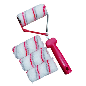 Prix d'usine – <span class=keywords><strong>Rouleau</strong></span> de <span class=keywords><strong>peinture</strong></span> intelligent à double tête avec guide pour application professionnelle sans ruban adhésif pour revêtement mural - Product Image 2