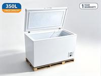 Congelador Horizontal de Una Sola Temperatura, Bajo Ruido, Gran Capacidad, -18~-23°C, Control Digital, Integrado, para Pequeños Negocios y Hogar