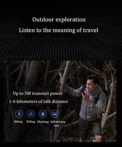 วิทยุสื่อสารแบบมือถือ Mijia 5200mAh รุ่น 2 มาตรฐาน IP45 กันน้ำ กันฝุ่น พกพาสะดวก ใช้งานกลางแจ้ง กำลังส่ง 15 วัตต์ คลื่นความถี่ VHF/UHF ระยะส่ง 100 กิโลเมตร - Product Image 2