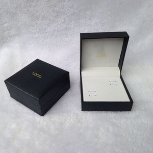 Luxury Gentleman <b>Cufflinks</b> Gift <b>Box</b> Custom Logo Factory Direct Supply Velvet Lining Men Business Daily Cuff Link Packaging <b>Box</b> - Product Image 4