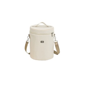 Bolsa de almuerzo aislada Cotton Road, bolsa redonda de tela Oxford para llevar en la mano, para trabajadores de oficina y estudiantes - Product Image 1
