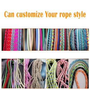 Cuerda trenzada de nailon duradero de entrenamiento Premium con logotipo personalizado, cuerda reflectante de plomo para perros, correa para mascotas para perros grandes con dos asas dobles - Product Image 6