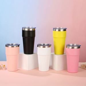 Custom Logo Powder Coated 770ml <b>Mug</b> Termos Cup Stainless Steel <b>Insulated</b> Thermal Cup 26oz Tumbler Coffee <b>Mug</b> - Product Image 1