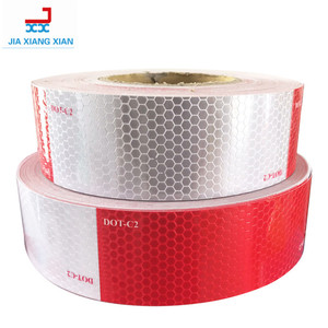 Reflective High Visibility Yellow/Red Warning Tape Trailer <strong>Bus</strong> Rear Reflector <strong>Sticker</strong> - Product Image 3