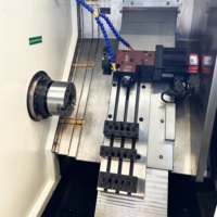 Petit tour Machine fraiseuse Mini meuleuse meuleuse métal précision TCK40 bar chargeur c axe CNC tour