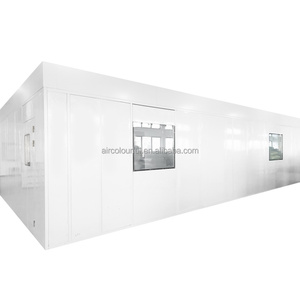 Gmp Iso clase 5-8 sala limpia Modular portátil estéril Fácil instalación suministros de Micología sala limpia de laboratorio con sistema AHU - Product Image 1