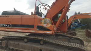 รถขุดไฮดรอลิก DOOSAN DH370LC-9 ขนาด 37 ตัน DOOSAN DH370 พร้อมเครื่องยนต์ DE12TIA-C2 สำหรับงานก่อสร้างหนัก - Product Image 5
