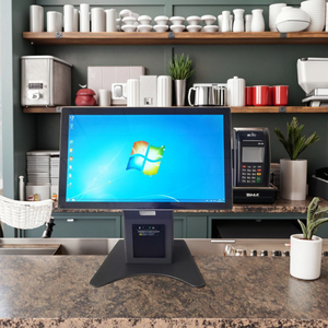 Tất cả trong một 15.6 21.5 inch hiển thị cảm ứng tự phục vụ kiốt quán cà phê thanh toán sử dụng với máy <span class=keywords><strong>in</strong></span> nhiệt 80mm và máy quét - Product Image 1