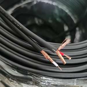 <span class=keywords><strong>Cable</strong></span> de Audio RCA Trenzado OFC Paralelo Doble con Blindaje, <span class=keywords><strong>Cable</strong></span> de Audio Estéreo TRS AUX de 3.5mm, <span class=keywords><strong>Cable</strong></span> Desnudo para Micrófono y Altavoz, Bobina de 100m - Product Image 2