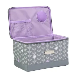 OEM Factory Sewing Supplies Aufbewahrung skorb Small Travel Sewing Kit Organizer Box für Faden nadeln Begriffe Zubehör