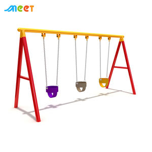 Columpios Metálicos para Exteriores, Muebles de Jardín, Juegos Infantiles, Columpio para Niños - Product Image 2