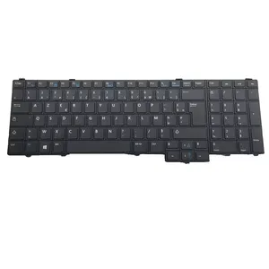 黒のDellE5540用HK-HHT AZERTYフレンチラップトップキーボード - Product Image 1