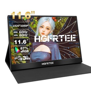 Oem ODM 11.6 inch Màn hình rộng nhôm CNC Shell VESA hỗ trợ với HDR cho máy tính xách tay di động Tính năng mở rộng màn hình thứ hai & HDR - Product Image 1