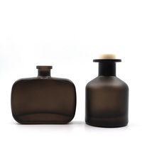 Vente en gros de bouteilles de diffuseur à roseaux 50ml 100ml bouteille carrée ronde bouteilles de diffuseur à roseaux en verre avec liège