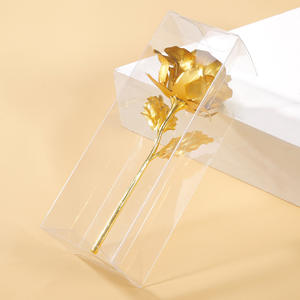 Commercio all'ingrosso personalizzabile fatto a mano piccolo eterno lamina <span class=keywords><strong>d</strong></span>'<span class=keywords><strong>oro</strong></span> rosa in rilievo <span class=keywords><strong>Bouquet</strong></span> di natale per la laurea di San Valentino di Halloween - Product Image 1