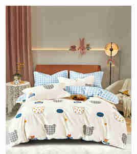 Set Sprei Kasur Anak dengan Logo dan Warna yang Dapat Disesuaikan, 100% katun 200TC - Product Image 4
