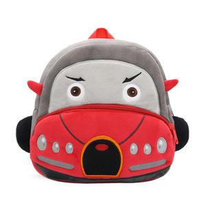 Canapé en peluche animaux de dessin animé - Série Zoo tendance - Sac d'école et de jardin brodé mignon pour filles - Product Image 6