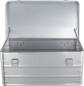 Bán Buôn Đầy Đủ Nhôm Stackable Trường Hợp Lưu Trữ Hộp Cắm Trại Ngoài Trời Nhôm Hộp Công Cụ Thân Cây & Ngực Bộ Sưu Tập Hàng Hóa Trường Hợp - Product Image 3