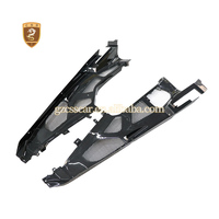 Kit de panneaux de compartiment moteur en fibre de carbone sèche pour Lamborghini Huracan, garniture de compartiment moteur, pièces intérieures de voiture