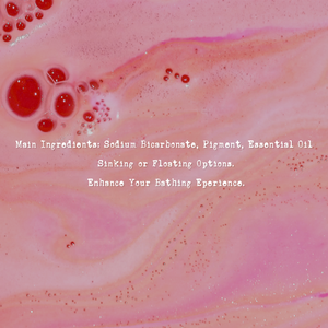 Nhà Sản Xuất Sang Trọng Hương Liệu Tắm Món Quà Giữ Ẩm Đặc Tính Tắm FIZZIES Tinh Dầu Tắm Muối Bóng Hồng Tắm Bom - Product Image 3