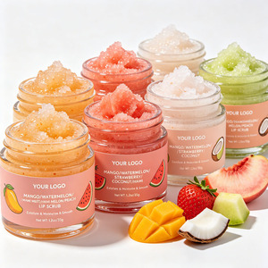 Wholesale Natural Fruit Exfoliating Lip Scrub Moisturizing Remove Dead Skin Brightening Lip Peeling Scrub - Product Image 6