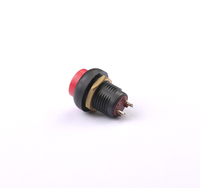 TOOWEI Interruptor de Botón Pulsador Impermeable IP67 de 12 mm con Terminal de Soldadura para Panel de Control Marino