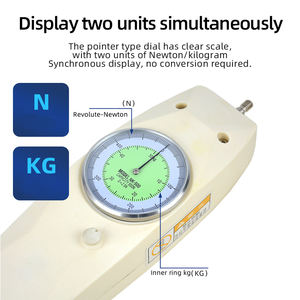 AICEYI NK-500 hohe Präzision 500N 1% Genauigkeit Spannungs messer mit N/KG Einheit - Product Image 3