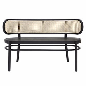 Tropical En Bois Massif Naturel <span class=keywords><strong>Rotin</strong></span> Intérieur Stand Restaurant Entrée Naturel <span class=keywords><strong>Rotin</strong></span> Banc Chaises - Product Image 1