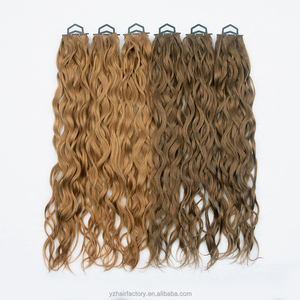 Cabello humano real de primera calidad, sedoso y natural, el más vendido, suministro directo de fábrica, Genius Weft - Product Image 4