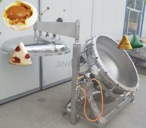 Olla Eléctrica Multifunción JFD de Acero Inoxidable de 100L con Chaqueta de Vapor para Cocción de Caramelos y Jarabes de Azúcar - Product Image 5