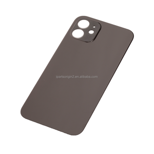 Cubierta trasera con orificio para cámara grande para Iphone 12 Piezas de repuesto de calidad original Vidrio trasero para iPhone 12 Mini - Product Image 5