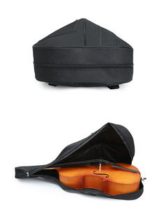 Sacs d'instruments de musique imperméables personnalisés pour violon et violoncelle Sac de transport portable avec sangles de sac à dos réglables - Product Image 3