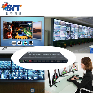 Bitvisus pengontrol prosesor Video dinding, 3X3 2X3 4K mulus 4 sumber PIP POP HDMI TV ruang konferensi VWC-409R - Product Image 5