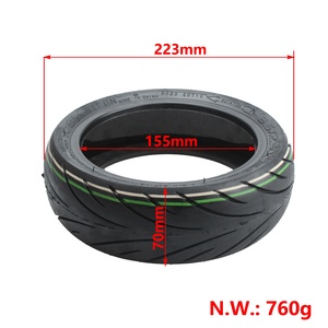 Neumático sin cámara de 9,5x2,50 para patinete eléctrico <span class=keywords><strong>Niu</strong></span> KQi3, neumático de vacío especial <span class=keywords><strong>NIU</strong></span> <span class=keywords><strong>KQI</strong></span> <span class=keywords><strong>3</strong></span> con pegamento de gelatina, accesorios de repuesto - Product Image 2