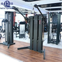Gran oferta ajustable doble Cable Crossover gimnasio entrenador Fitness equipo comercial Pin cargado máquina de entrenamiento de fuerza