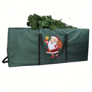 Bolsa de Almacenamiento para Árbol de Navidad al por Mayor, Bolsa de Mudanza de Laminación Tejida de PE con Cremallera Suave para la Organización del Hogar - Product Image 1
