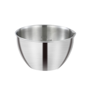 Cuencos de metal inoxidable 304 para hornear, cuencos para mezclar ensaladas, 5 pulgadas, 3 unidades - Product Image 5