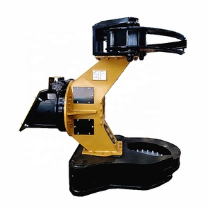 20 toneladas excavadora árbol tijeras con rotor <span class=keywords><strong>de</strong></span> madera <span class=keywords><strong>cortador</strong></span> puede tomar D400mm árboles - Product Image 1