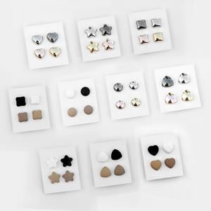 ファッションOEMODMカスタマイズロゴマットメッキ超強力磁気引っ掛かりなしカスタムイスラム教徒のスカーフブローチピンヒジャーブマグネット - Product Image 2