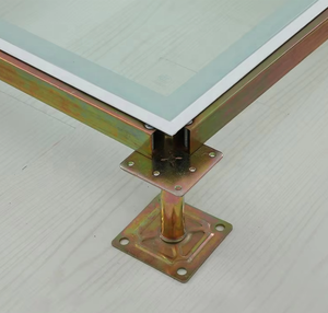 Pavimento Sopraelevato in Lega di Alluminio e Vetro per Uffici Moderni, Pavimentazione Antistatica 600x600mm - Product Image 6