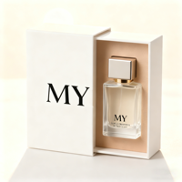Boîte cadeau magnétique de luxe personnalisée en deux parties, boîte rigide en carton écologique pour bougie, parfum, soin de la peau, ensemble cosmétique, emballage