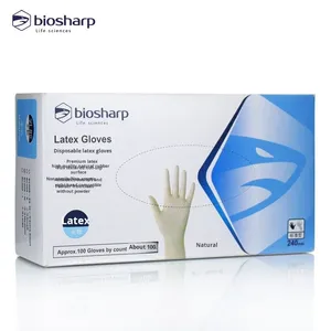 ถุงมือไบโอชาร์ป ไวท์ชาร์ค แบบใช้แล้วทิ้ง ทำจากยางไนไตรล์ สำหรับใช้ในห้องปฏิบัติการ รุ่น BC007 แบบหนา รุ่น BC008 บรรจุ 100 ชิ้น - Product Image 2