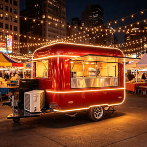 Australian Standard Food Trailer Mobile Catering Food Van Food Concession Trailers Food Truck Comidas - Product Image 5
